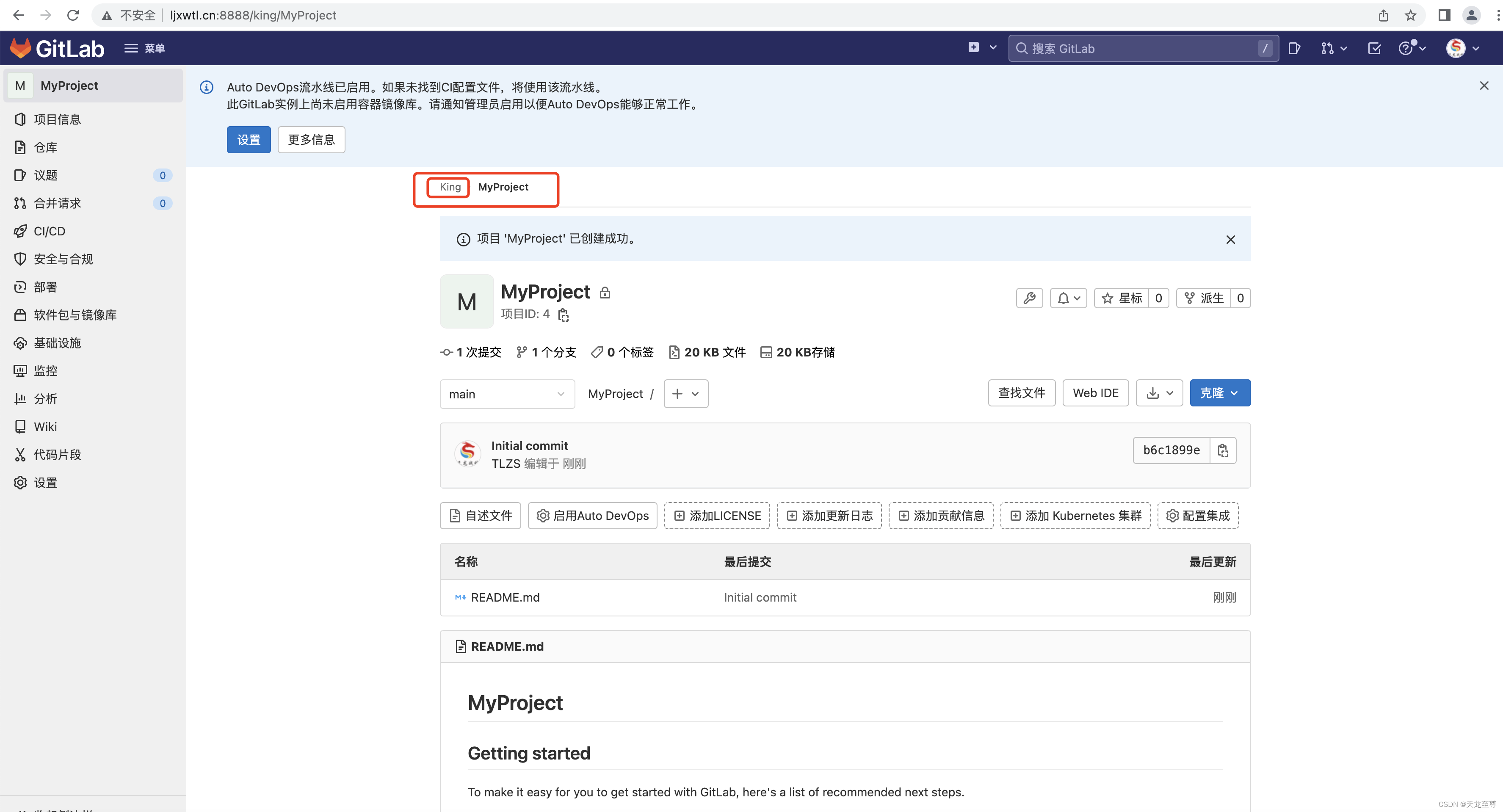 使用Docker Compose搭建GitLab的CI/CD集成化部署环境以及使用 gitlab 第21张