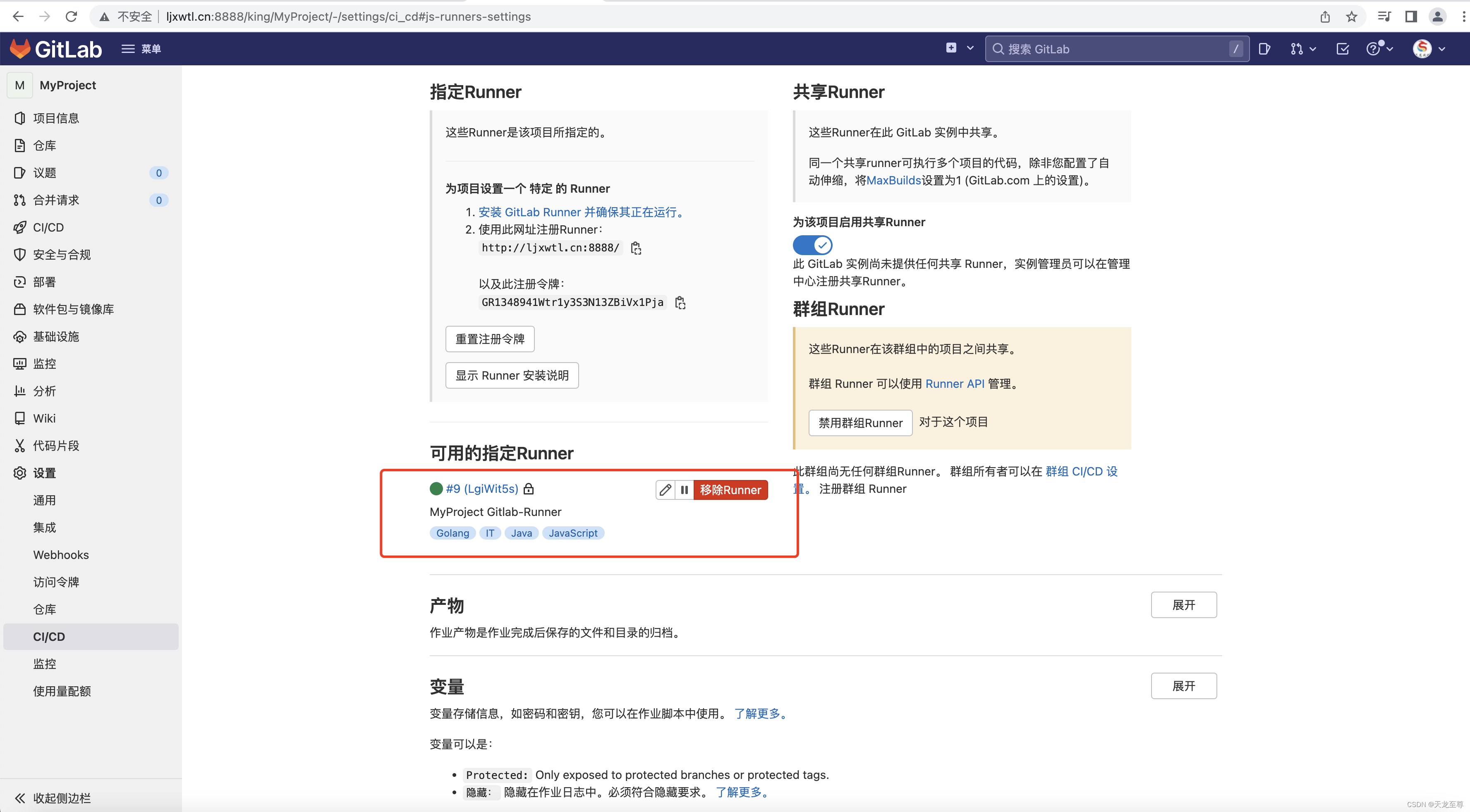 使用Docker Compose搭建GitLab的CI/CD集成化部署环境以及使用 gitlab 第33张