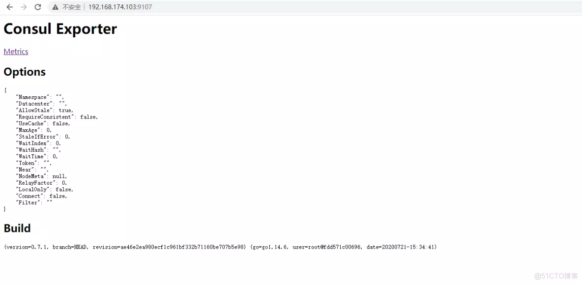 Prometheus监控consul