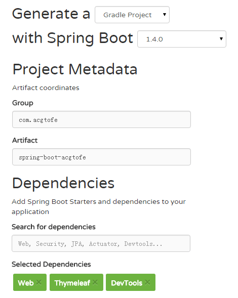Spring Boot简略入门手册 Java 第2张